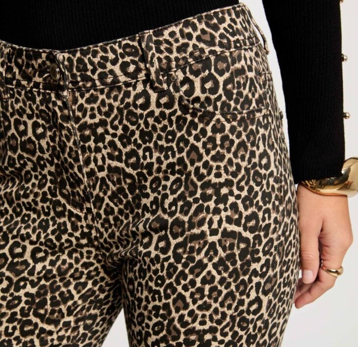 PANTALON SLIM ESTAMPADO - Imagen 3