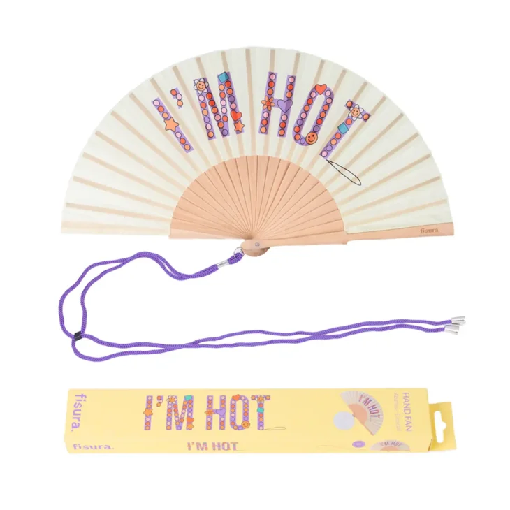 ABANICO I´M HOT ABALORIOS