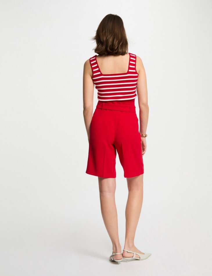 BERMUDAS RECTA CON PINZA - Imagen 2