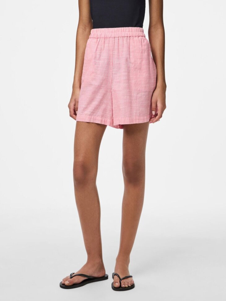SHORTS EN MEZCLA LINO - Imagen 2