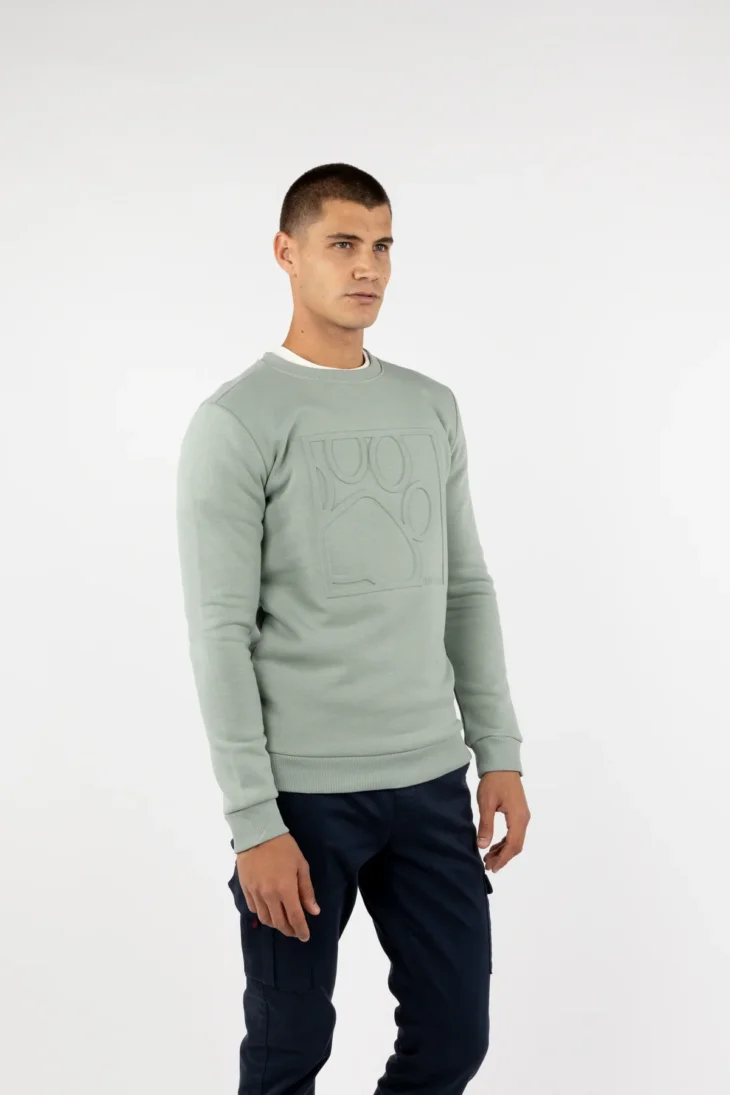 SUDADERA HUELLA RELIEVE - Imagen 2