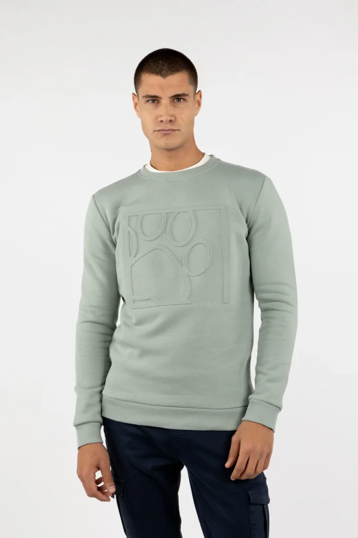 SUDADERA HUELLA RELIEVE