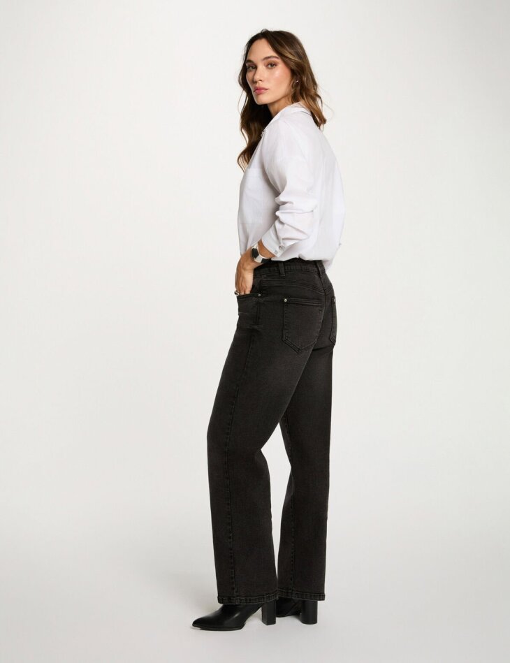 CAMISA OVERSIZE CON STRASS - Imagen 3