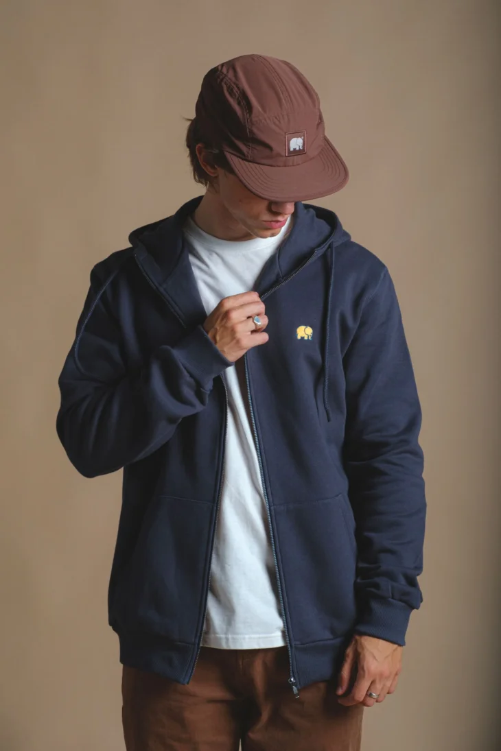 SUDADERA CAPUCHA CREMALLERA - Imagen 3