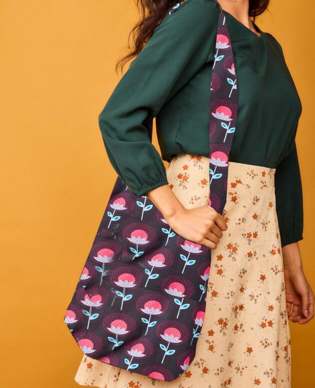 BOLSO FLOR ROSA