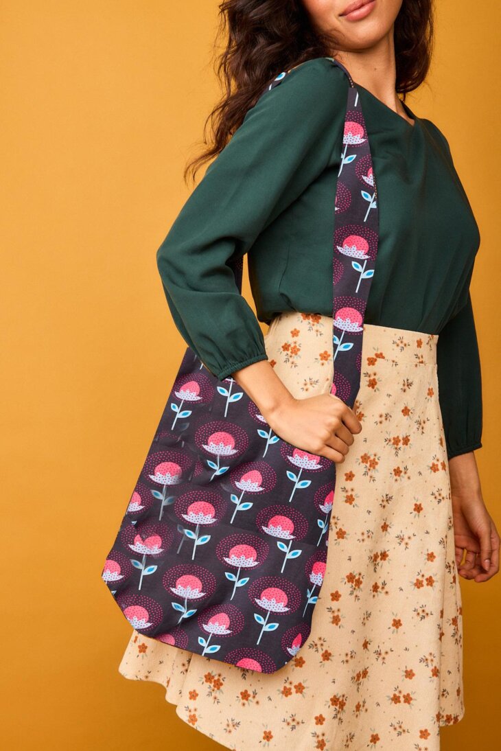 BOLSO FLOR ROSA - Imagen 2