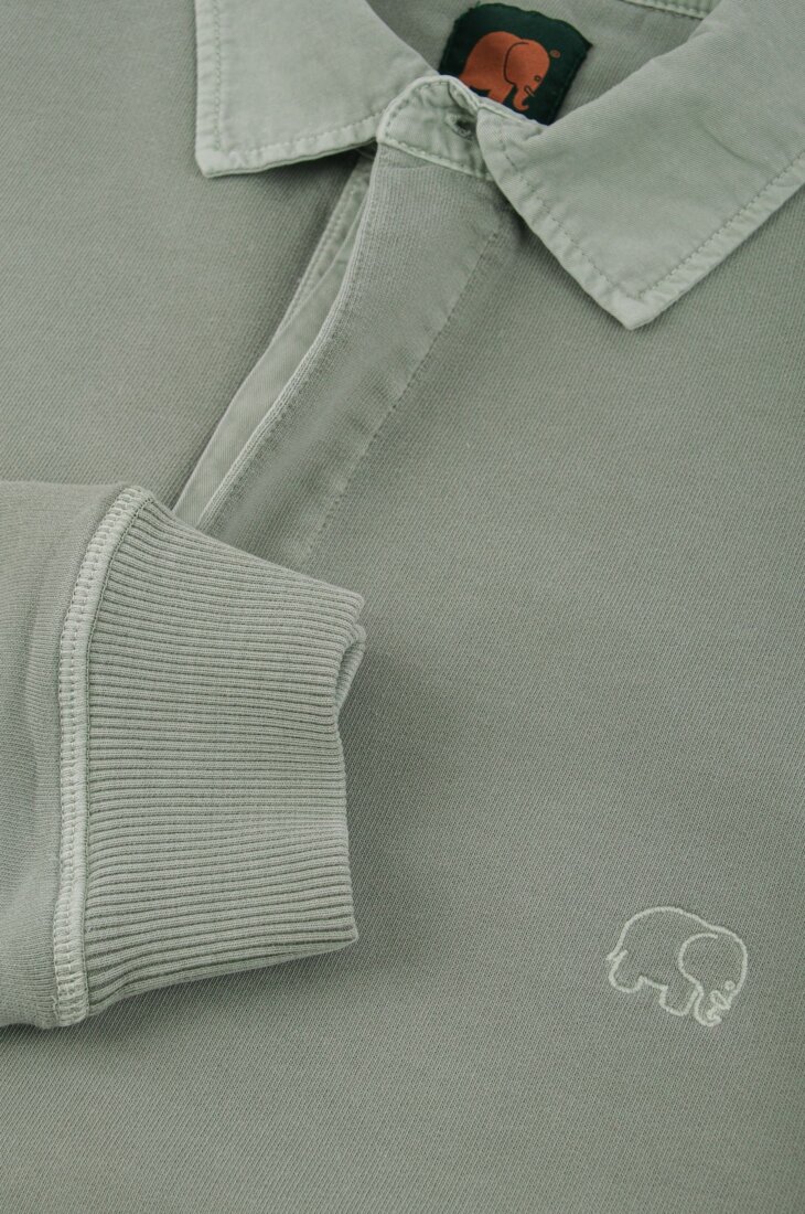 POLO SUDADERA PIGMENT CARVALHO SILVER - Imagen 4