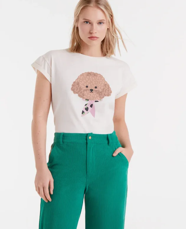CAMISETA ALGODON CANICHE