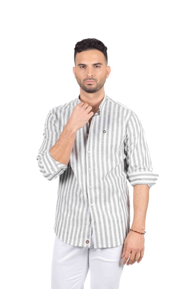 CAMISA SK RAYAS CUELLO