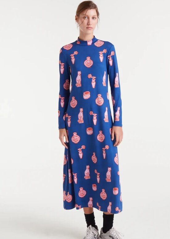 VESTIDO LARGO PORCELAIN