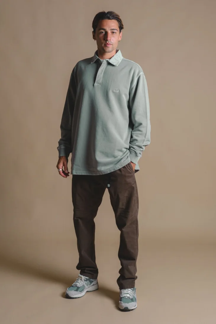 POLO SUDADERA PIGMENT CARVALHO SILVER - Imagen 2