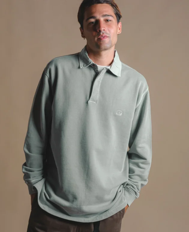POLO SUDADERA PIGMENT CARVALHO SILVER