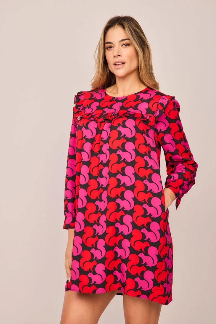 VESTIDO CORTO HADA ARDILLA