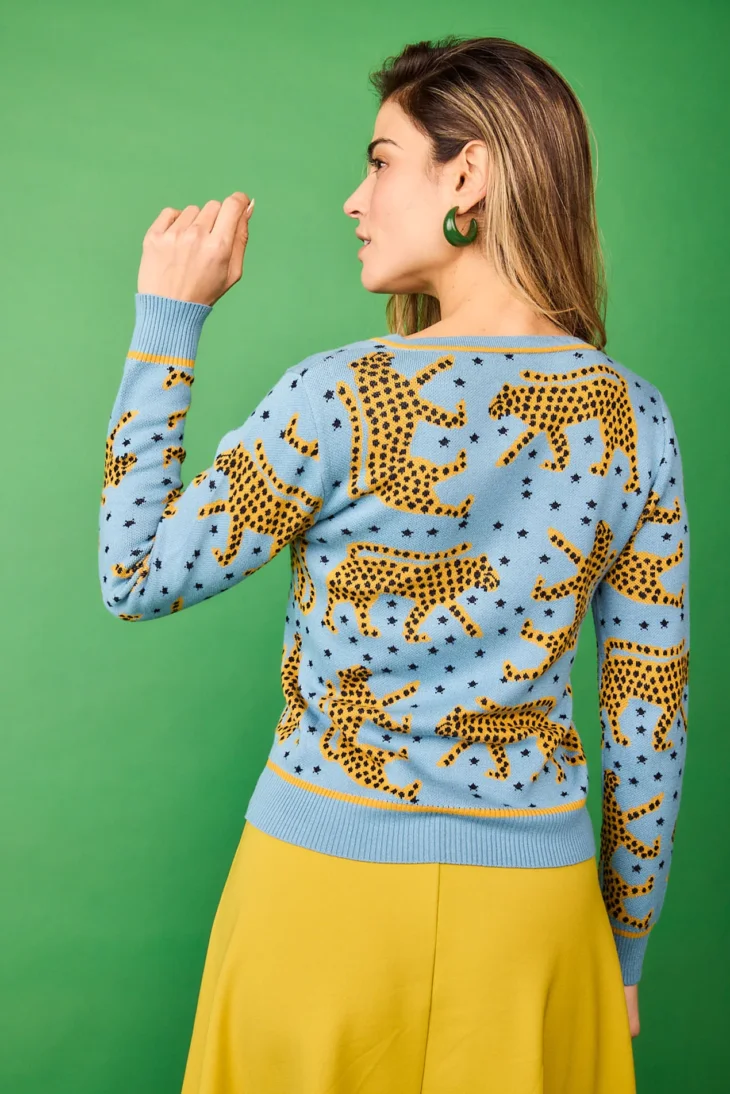 CHAQUETA HELECHO AZUL - Imagen 3