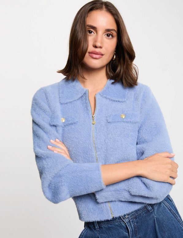 CARDIGAN CUELLO DE SOLAPA