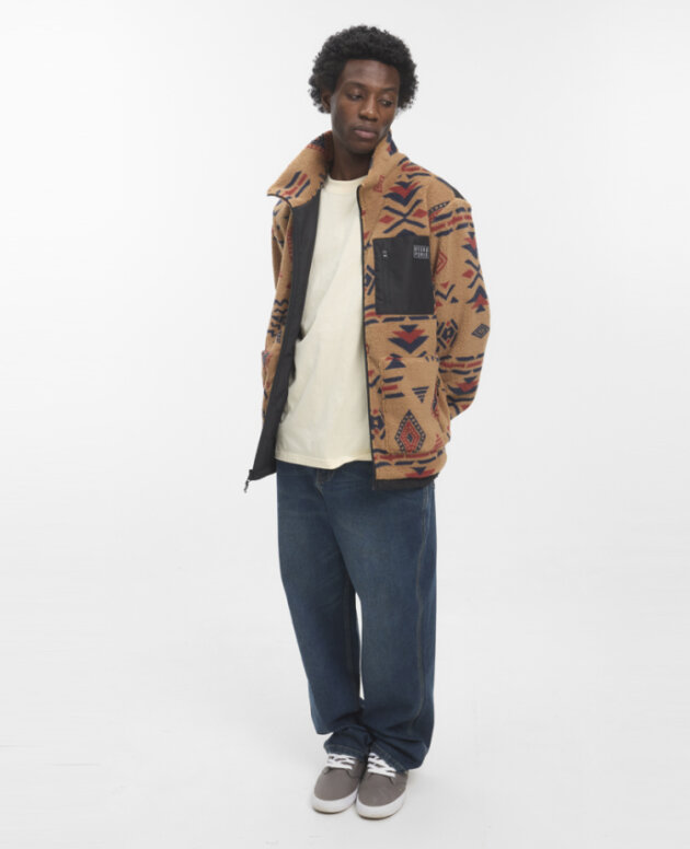 CHAQUETA POLAR AZTECA REVERSIBLE