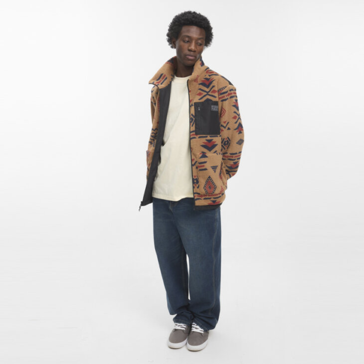 CHAQUETA POLAR AZTECA REVERSIBLE