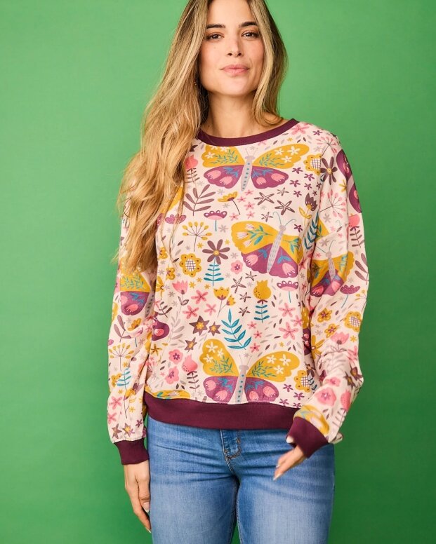 SUDADERA MARIPOSAS
