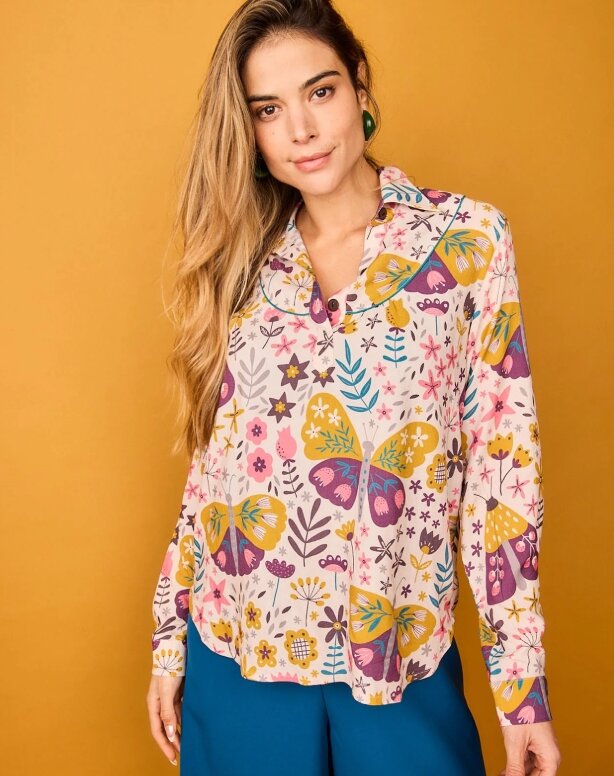 CAMISA BELLOTA MARIPOSA