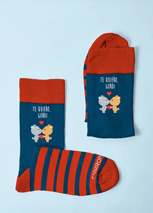 CALCETINES TE QUIERO GORDI