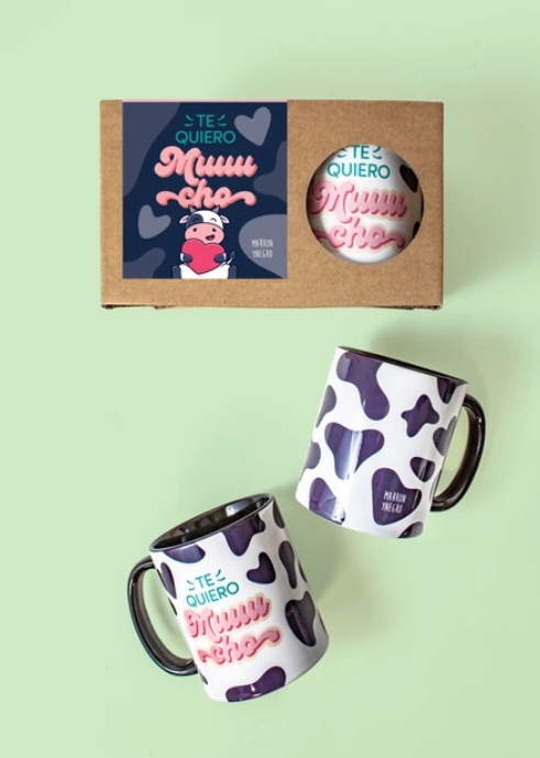 PACK 2 TAZAS TE QUIERO MUUUCHO