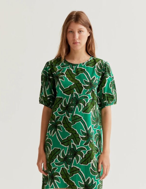 VESTIDO CORTO CON PALM TREE