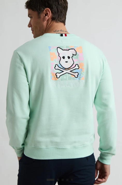 SUDADERA FLOWER PRINT