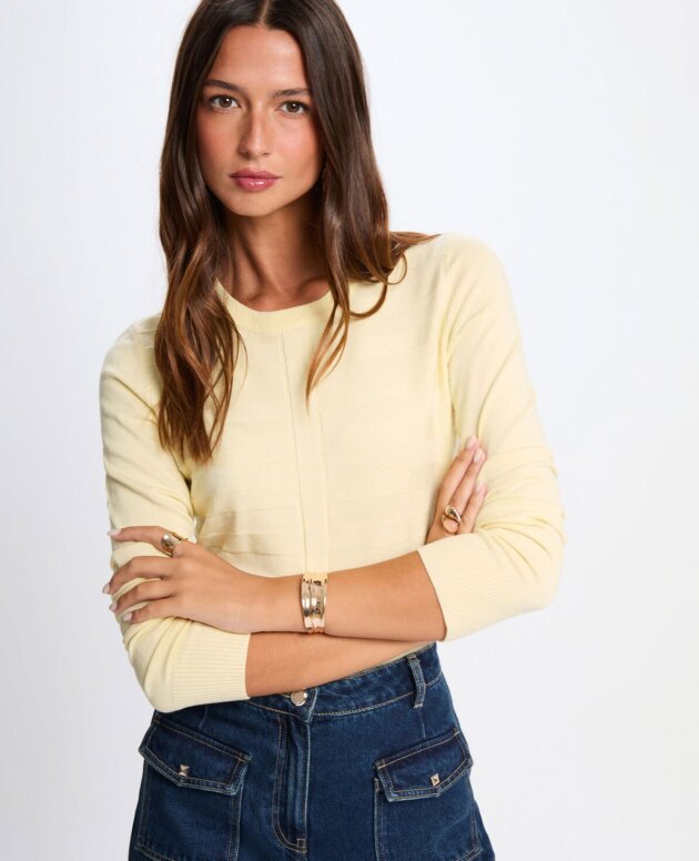 JERSEY AJUSTADO CUELLO REDONDO