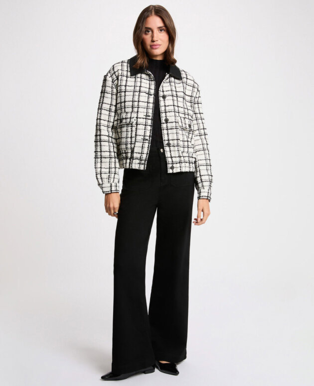 CHAQUETA OVERSIZE DE TWEED