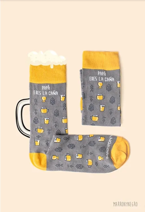 CALCETINES PAPA ERES LA CAÑA