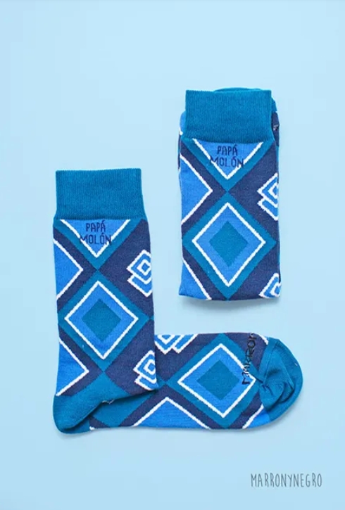 CALCETINES PAPA MOLON ROMBOS