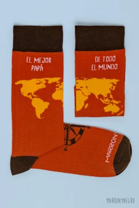 CALCETINES PAPA ERES EL MEJOR DEL MUNDO