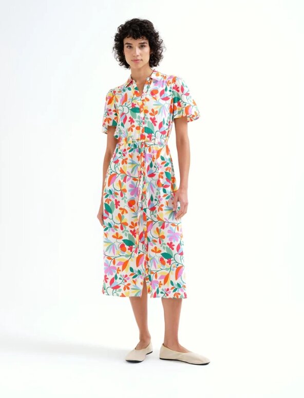 VESTIDO MIDI ESTAMPADO LOTTO