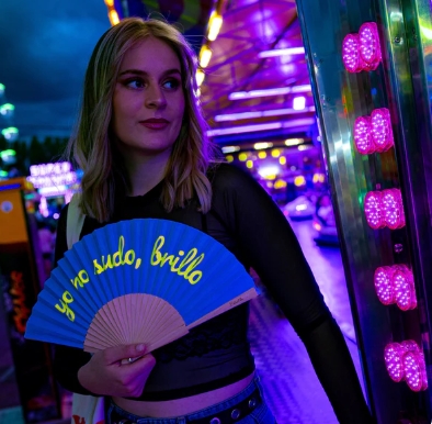 ABANICO YO NO SUDO BRILLO