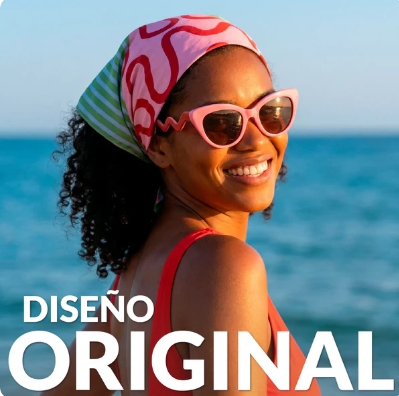 BANDANA ONDAS Y RAYAS