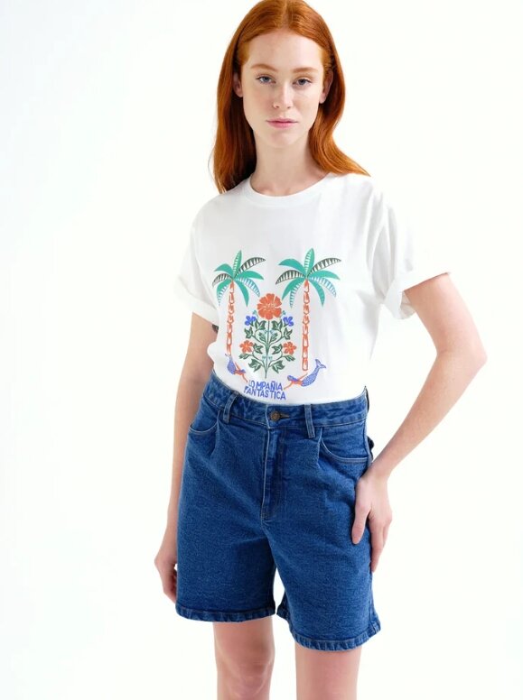 CAMISETA CON ESTAMPADO PALM