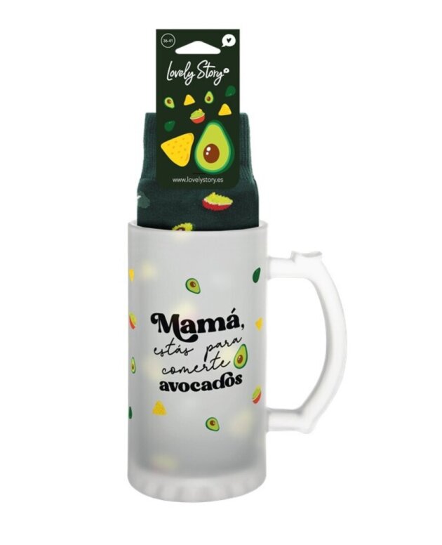 PACK JARRA DE CERVEZA MAMA AGUACATES
