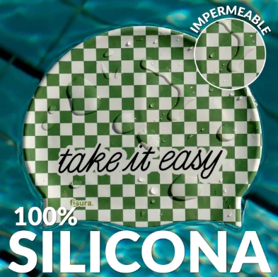 GORRO DE PISCINA TAKE IT EASY