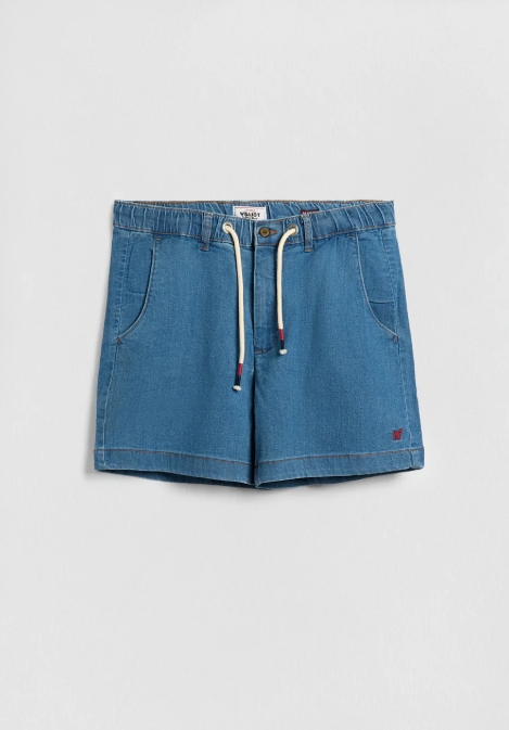 BERMUDA JOGGER DENIM