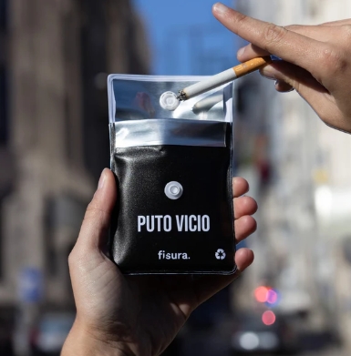 CENICERO PORTATIL PUTO VICIO