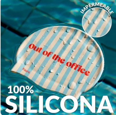 GORRO DE PISCINA OUT OF THE OFFICE