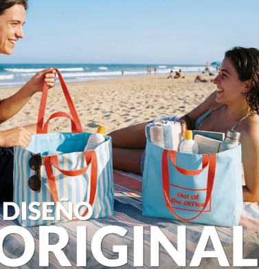 BOLSA DE PLAYA OUT THE OFFICE