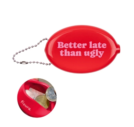 MONEDERO RETRO BETTER LATE THAN UGLY