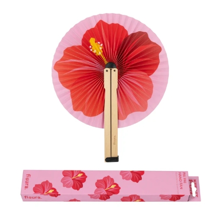 ABANICO PAI PAI FLOR HAWAIANA
