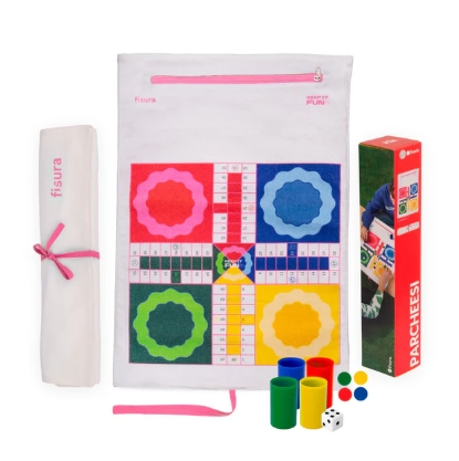 JUEGO DE MESA PORTATIL PARCHIS