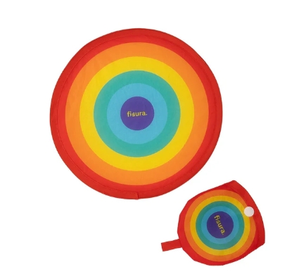 ABANICO PLEGABLE ARCOIRIS