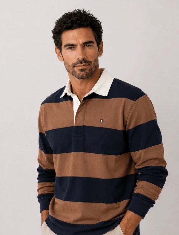 POLO RUGBY DE RAYAS REGULAR FIT