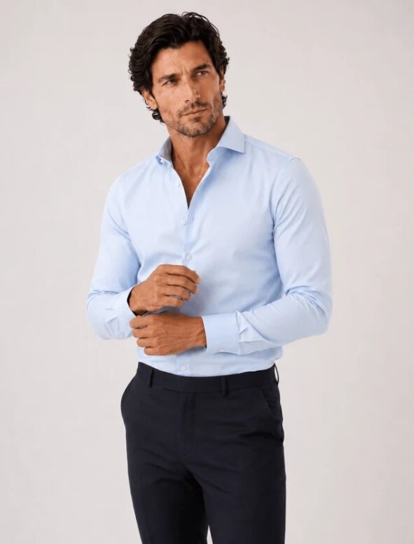 CAMISA ESTRUCTURA ELASTANO