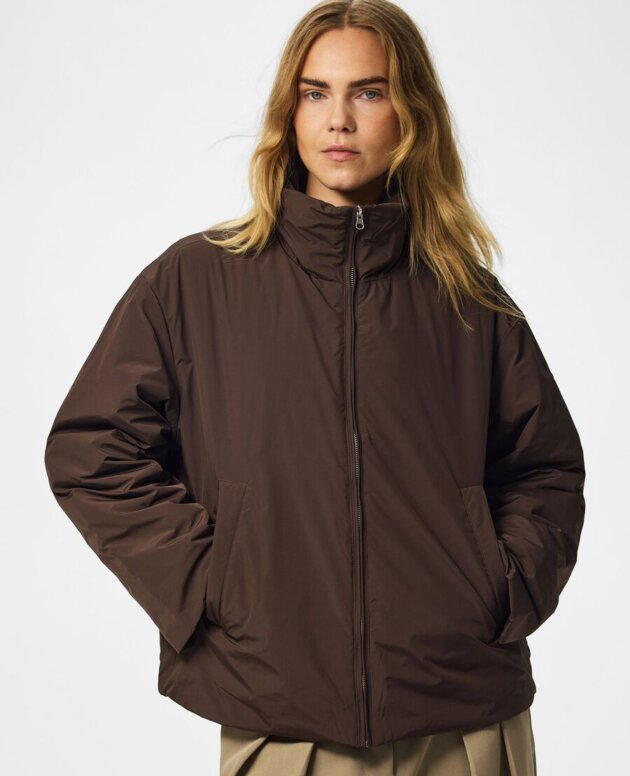 CHAQUETA MARRON