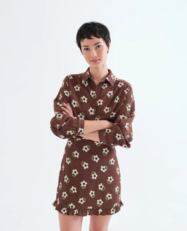 CAMISA CON ESTAMPADO SANTINI